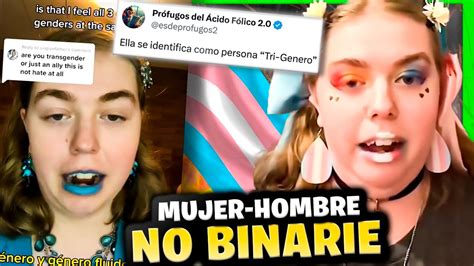 Es Un Un Hombre Una Mujer Y Un No Binarie A La Vez Necesita