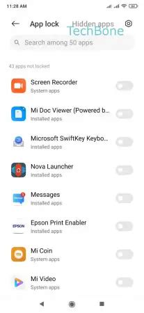 How To Lock Or Unlock Apps Xiaomi Manual Techbone