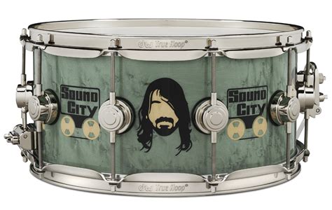 DW Drums unveil limited edition Dave Grohl snare drum