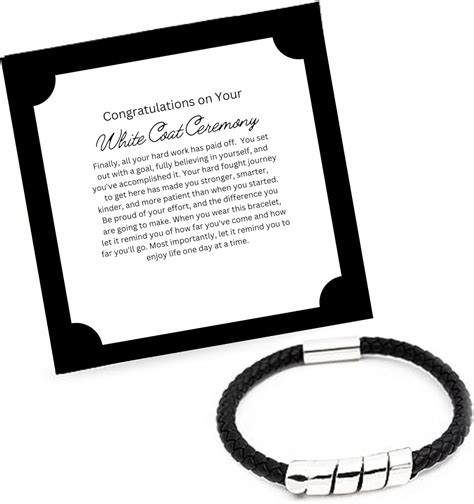 White Coat Ceremony Bracelet Ts Graduation Ts For