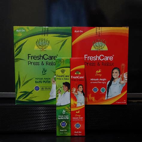 Jual Fresh Care Press Relax Minyak Angin Kayu Putih Strong 10ml