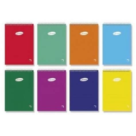 Paq Cuaderno Espiral Apaisado H G Cuad X Tapa Carton Pacsa