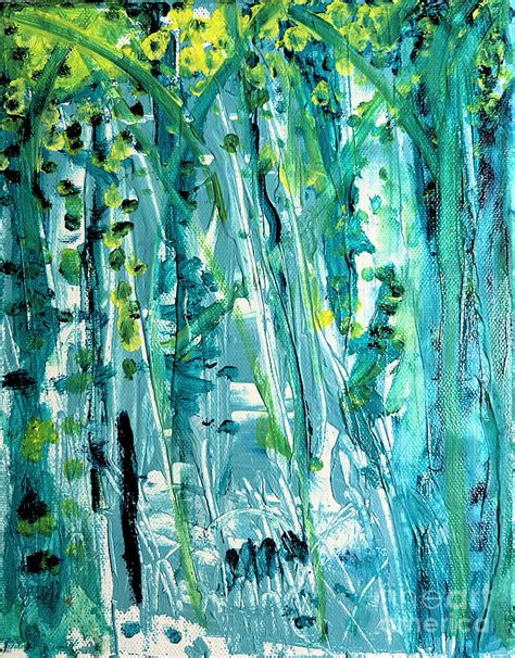 A Walk In The Wood Painting By Diane Hocker Fine Art America