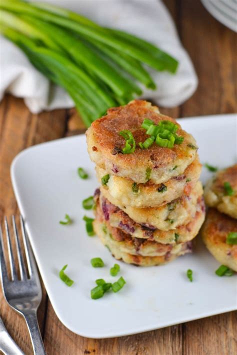 Gluten Free Bacon Leftover Mashed Potato Cakes