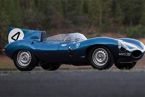 Jaguar D Type Winner Of The 1956 Le Mans At Monterey Auction News