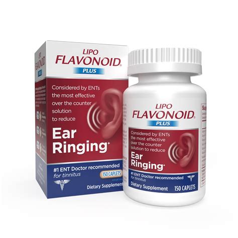 Lipo Flavonoid Plus Tinnitus Relief Caplets Bioflavonoids And Vitamin C