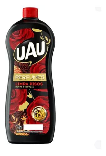 Limpa Pisos Uau Perfumes Rosas E Sedu O Ml Uso Diario Mercadolivre