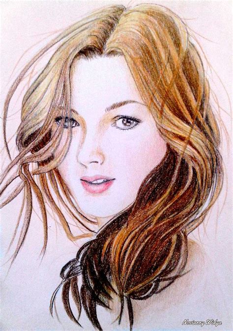 Color Pencil Sketch Novianny Widya Color Pencil Sketch Art