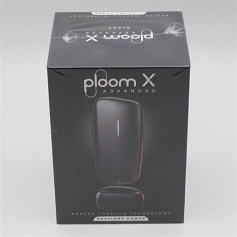 Ploom X Advanced プルームエックス アドバンスド スターターキット ブラック 加熱式タバコ 本体 未開封 【中古】 1