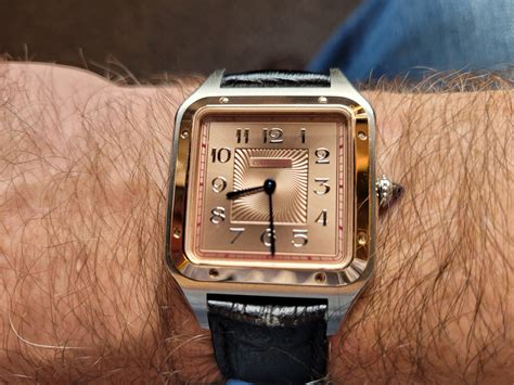 Cartier Santos Dumont Salmon Dial Atelier Yuwaciaojp