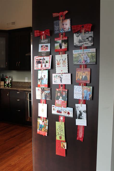 Christmas Card Display - Carolina Charm