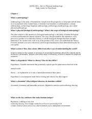 Anth Final Exam Study Guide Version Docx Anth Intro