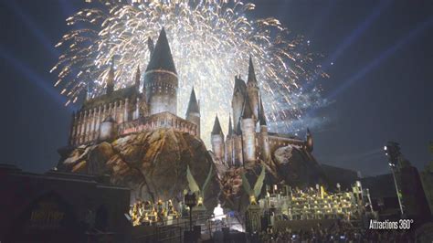 K Grand Opening Of The Wizarding World Of Harry Potter Fireworks At