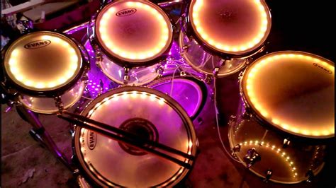 Crush Drums Led Lights Youtube