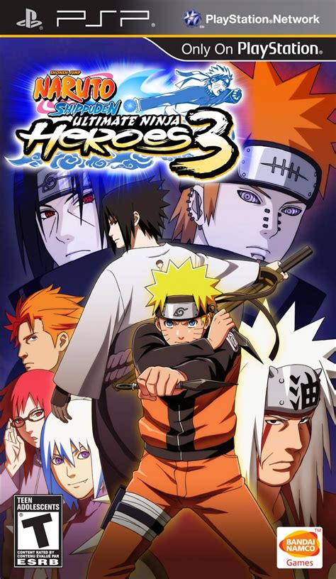 Naruto Ultimate Ninja Heroes 3 PSP