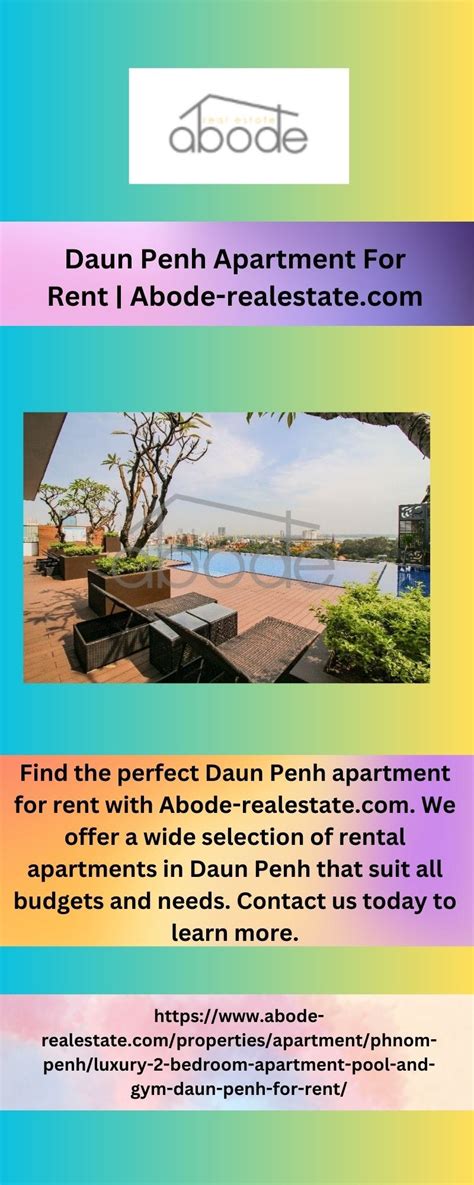 Luxury Apartment Phnom Penhluxury Apartment Phnom Penh Abode Abode Real