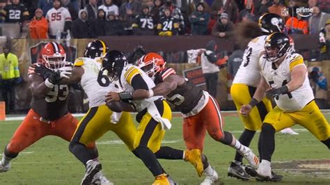 Stats Of The Weird Steelers Vs Browns Steelers Depot