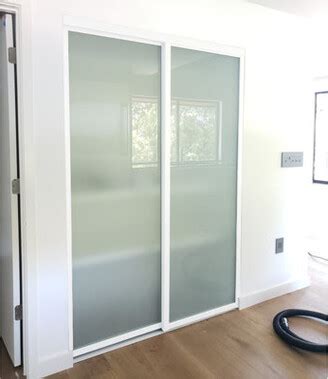 The Sliding Door Company 2 Panel Clear Glass Sliding Closet Doors