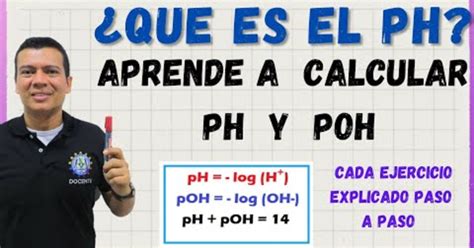 Que Es Ph Como Calcular El Ph Ácidos Y Bases NeutralizaciÓn QuÍmica