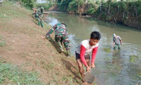 Satgas Citarum Sektor Giat Melakukan Patroli Dan Pembersihan