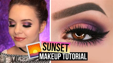 Sunset Eyes • Makeup Tutorial • 100daysofmakeup Alycia Marie Youtube