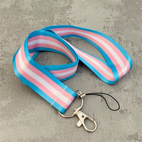 Transgender Gift Set - Lanyard Wristband Pin - Butler and Grace Ltd