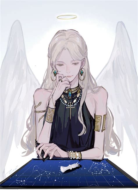 Redbirdagency On Twitter 👼😈 Uriel Asmodeus Anime Angel Manga