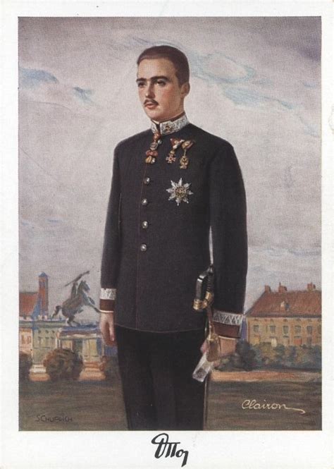 Otto von Habsburg | Austro hungarian, Army poster, Parade dress