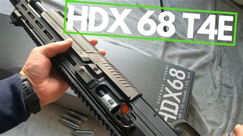 HDX 68 T4E CO2 Unboxing YouTube