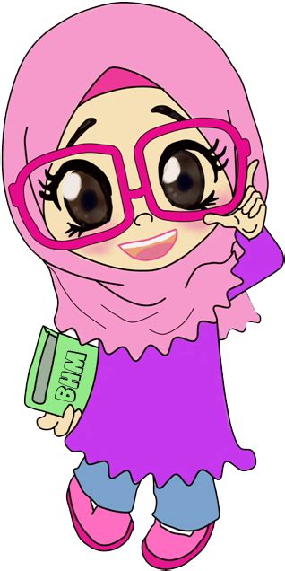 Freebies Doodle Cikgu Bunga Muslimah Cikgu Cartoon X Png | The Best ...