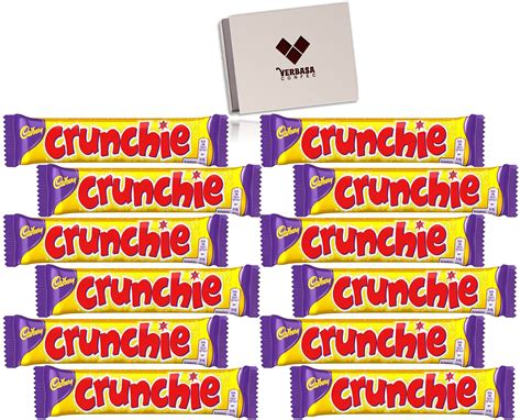 Buy Verbasa Cadbury Crunchie 40g 12 Full Size Chocolate Bars Of British Premium Chocolate From