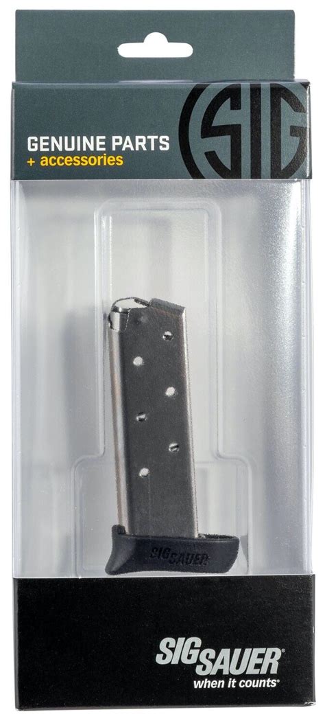 Sig Sauer P238 380 Acp 7 Rd Magazine With Finger Extension Mag2383807x Ebay