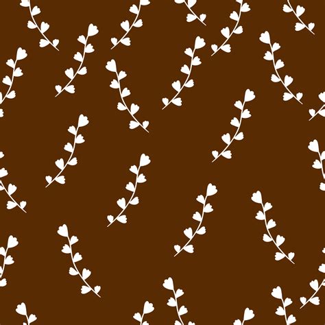 Brown floral pattern 22915926 Vector Art at Vecteezy