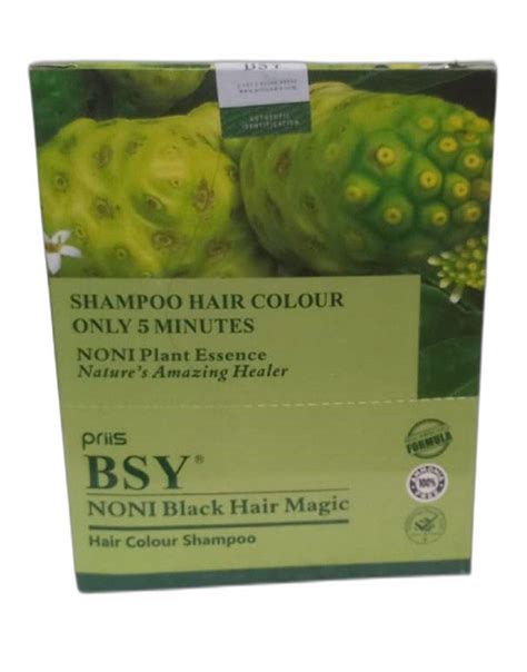 Green Bsy Noni Black Hair Magic Shampoo Box At Rs In Annavasal Id