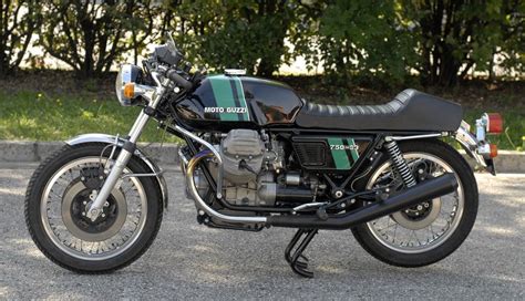 Classic Road Bike Moto Guzzi 750 S3 1975