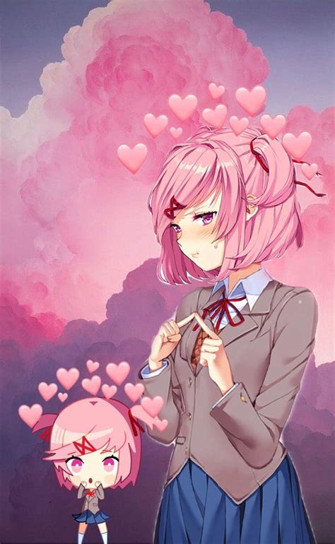 Natsuki Ddlc Hd Phone Wallpaper Pxfuel