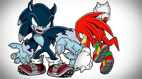 Sonic The Werehog Vs Knuckles YouTube