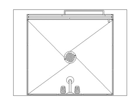 Douche Dans Autocad Bibliothèque Cao