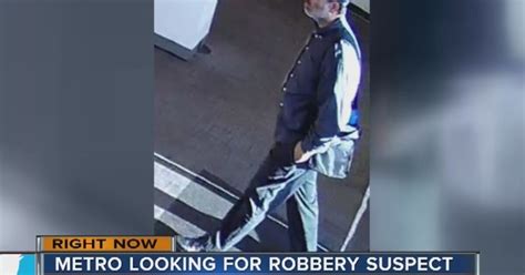 Police Search For Suspect In String Of Robberies