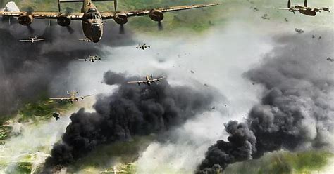 B 24d S Fly Over Polesti During World War Ii Operation Tidal Wave Imgur