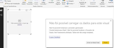 Geek Database Power BI Erro Não foi possível carregar os dados para