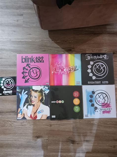 My Blink-182 vinyl collection so far. : r/Blink182