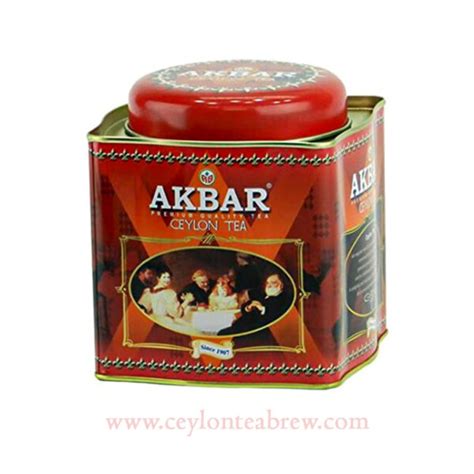 Akbar Ceylon Extra Large Leaf Silver Tea Ceylon Tea Brew