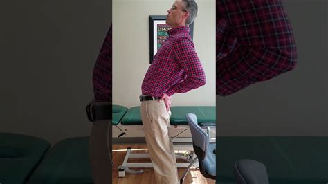 Lumbar Extension In Standing Youtube