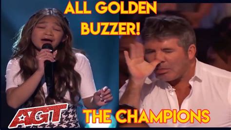 ALL GOLDEN BUZZER on America's Got Talent The Champions 2019 - YouTube