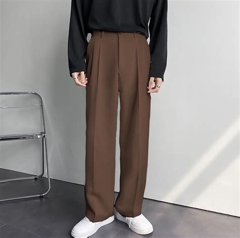 Korean Baggy Loose Fit Pants For Men Offduty India