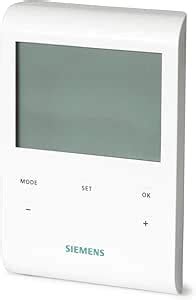 SIEMENS Thermostat D Ambiance Avec Programme Horaire RDE100 1