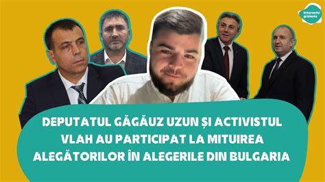 Votul etnicilor bulgari din R Moldova cumpărat de un partid pro turc