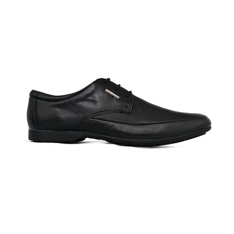 Full Grain Leather Men's Formal Shoes - Black Full Grain Leather Men's ...