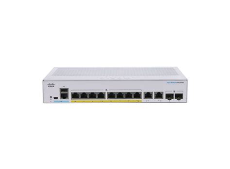 Cisco Business 350 Managed CBS350 8P E 2G EU 8 Gigabit PoE Ports